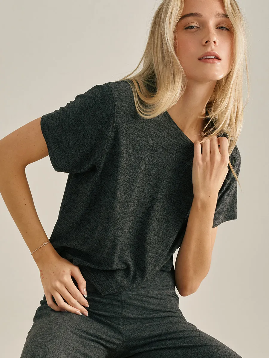 CloudKnit Boxy Shortsleeve sold by Outdoor Voices