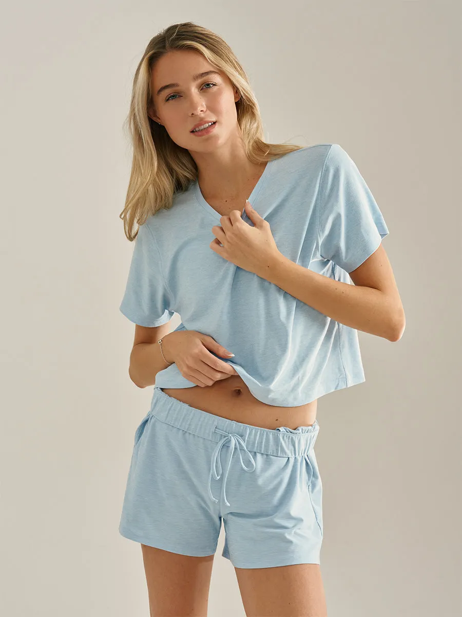 CloudKnit Boxy Shortsleeve sold by Outdoor Voices product image thumbnail 4