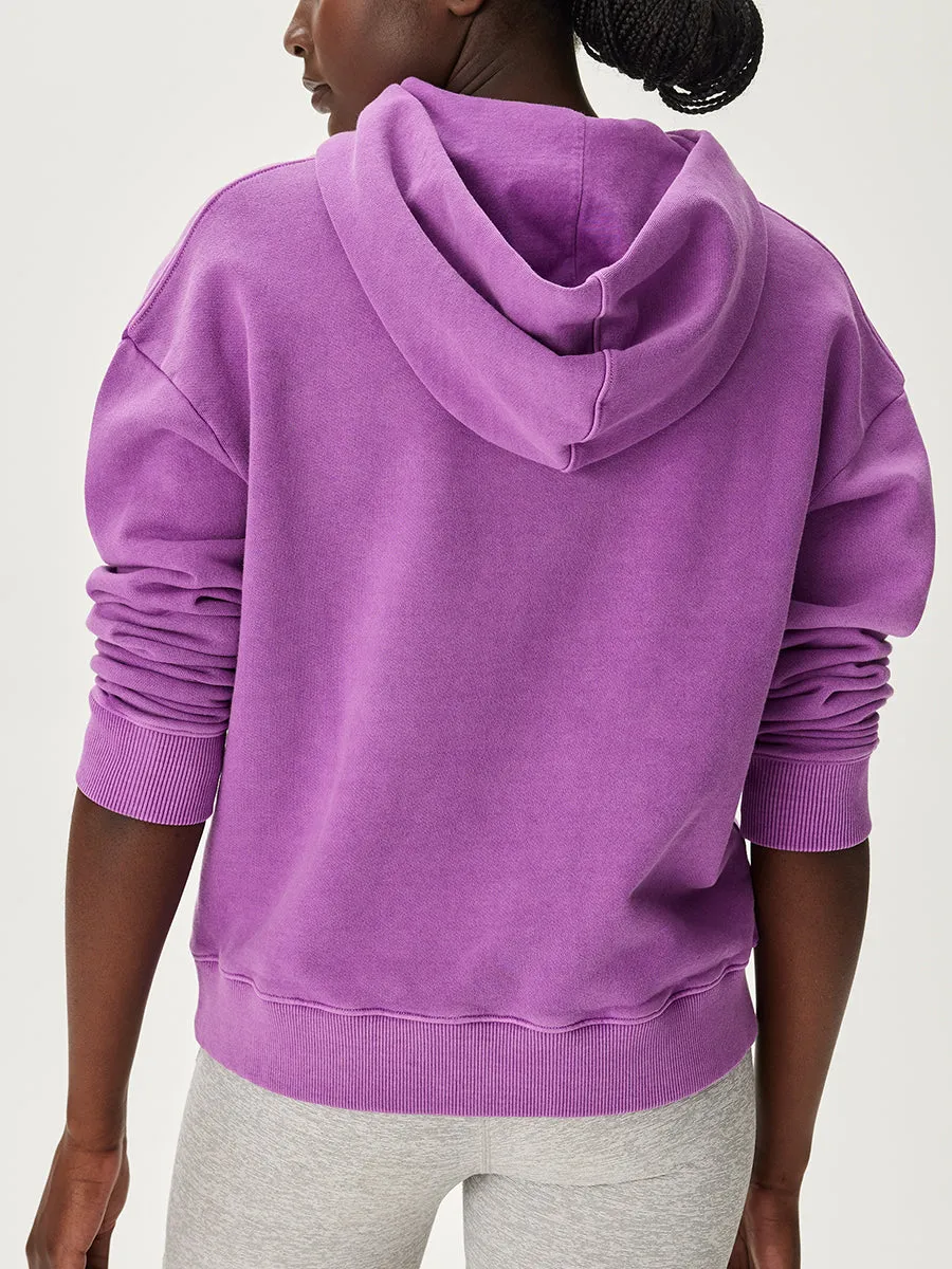 Organic Cotton Terry Shrunken Hoodie sold by Outdoor Voices product image thumbnail 2