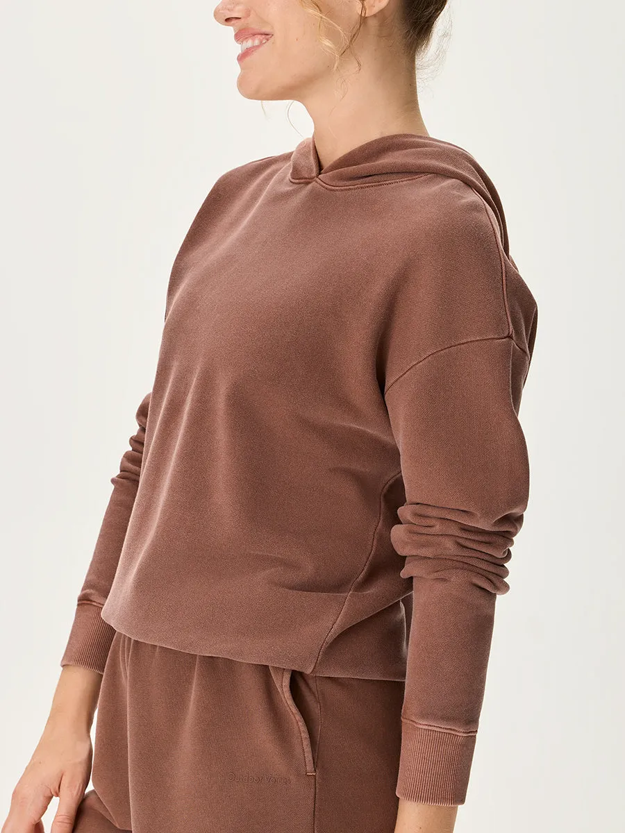 Organic Cotton Terry Shrunken Hoodie sold by Outdoor Voices product image thumbnail 4