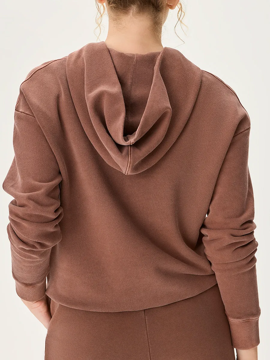 Organic Cotton Terry Shrunken Hoodie sold by Outdoor Voices product image thumbnail 2