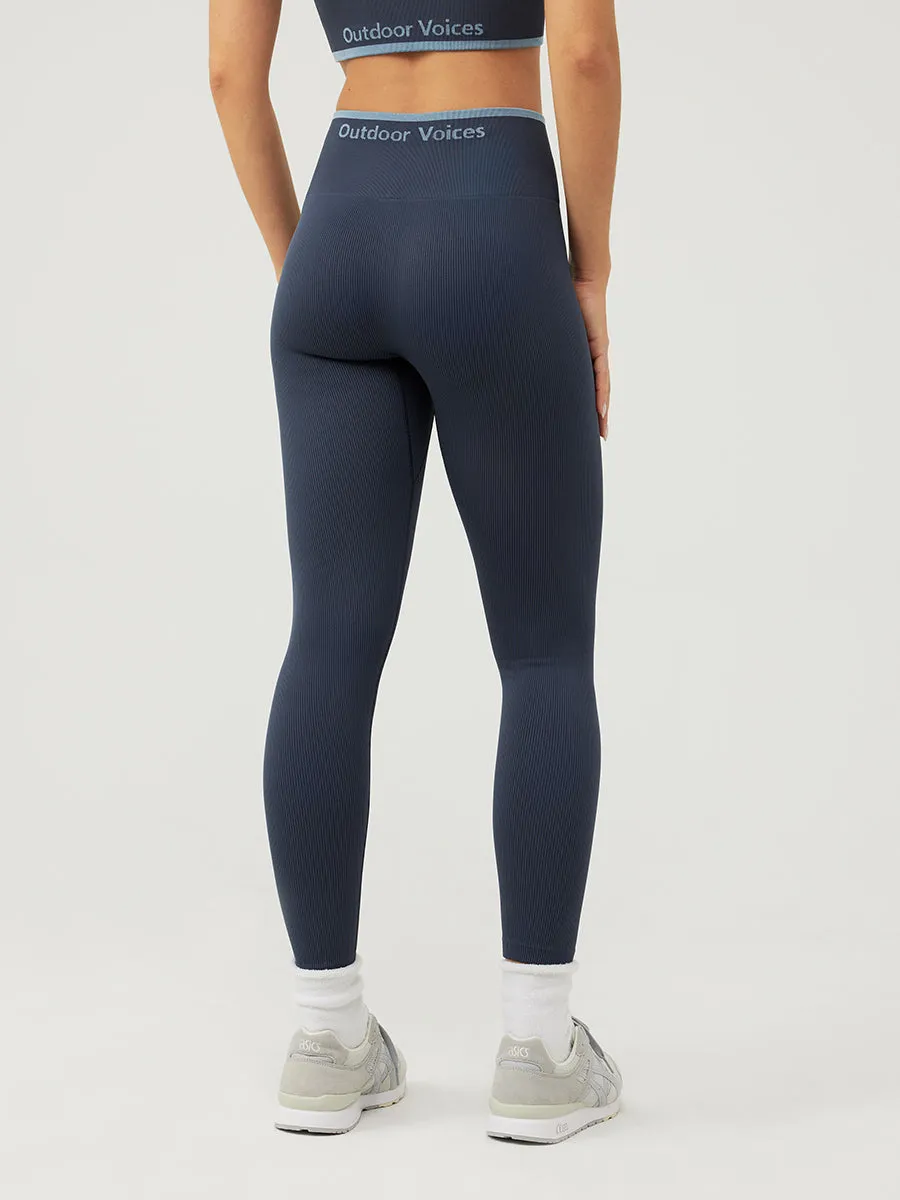 SeamlessRib 7/8 Legging sold by Outdoor Voices product image thumbnail 2