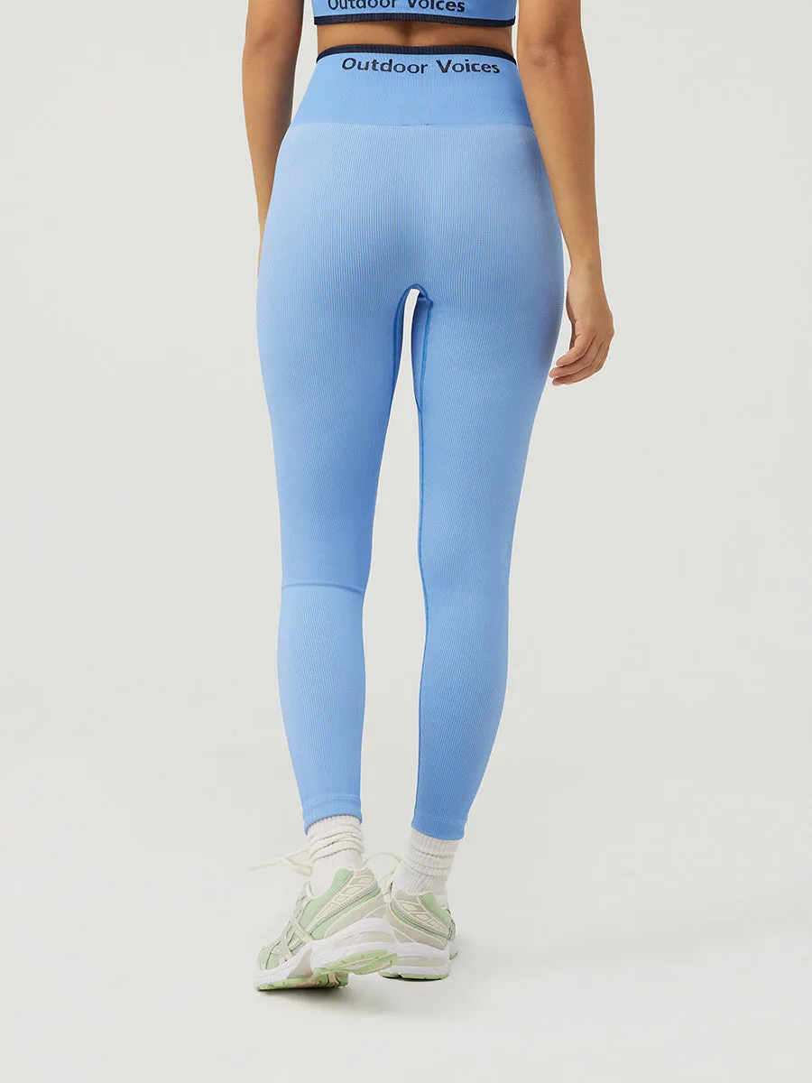 SeamlessRib 7/8 Legging sold by Outdoor Voices product image thumbnail 4