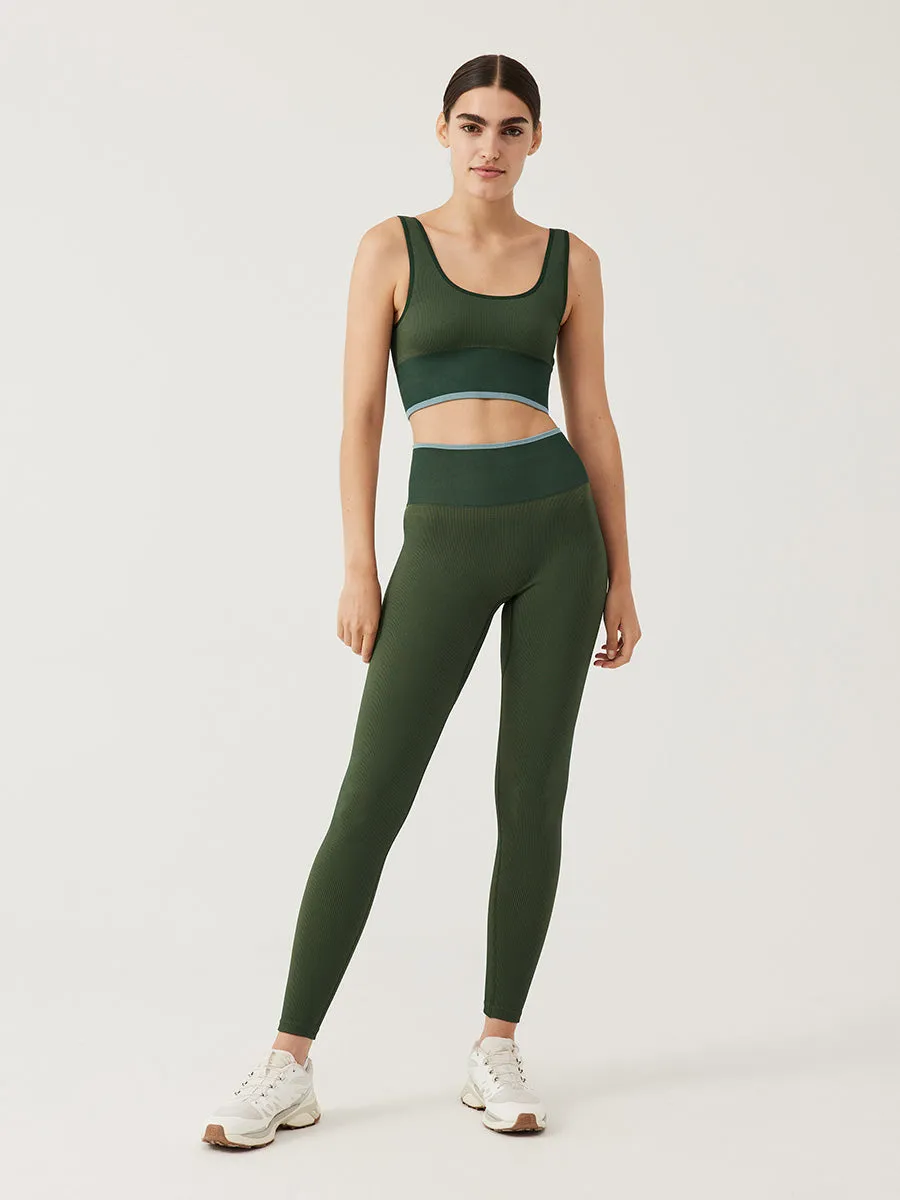 SeamlessRib 7/8 Legging sold by Outdoor Voices product image thumbnail 3