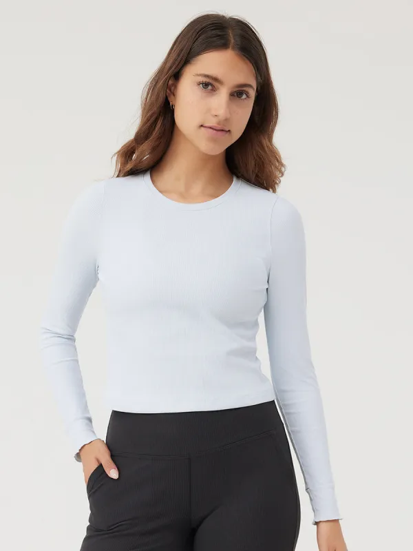 SuperForm Rib Longsleeve sold by Outdoor Voices
