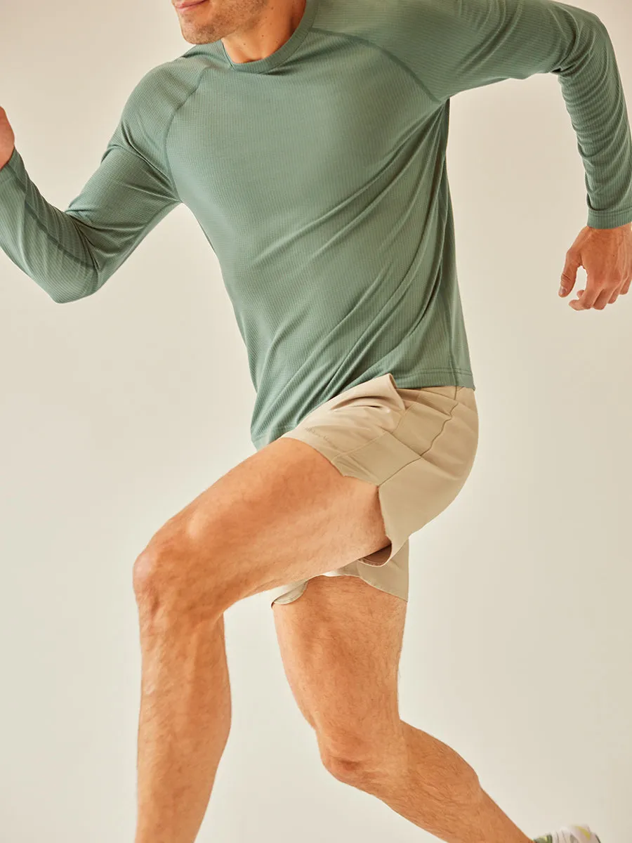 ThinkFast Mesh Longsleeve sold by Outdoor Voices