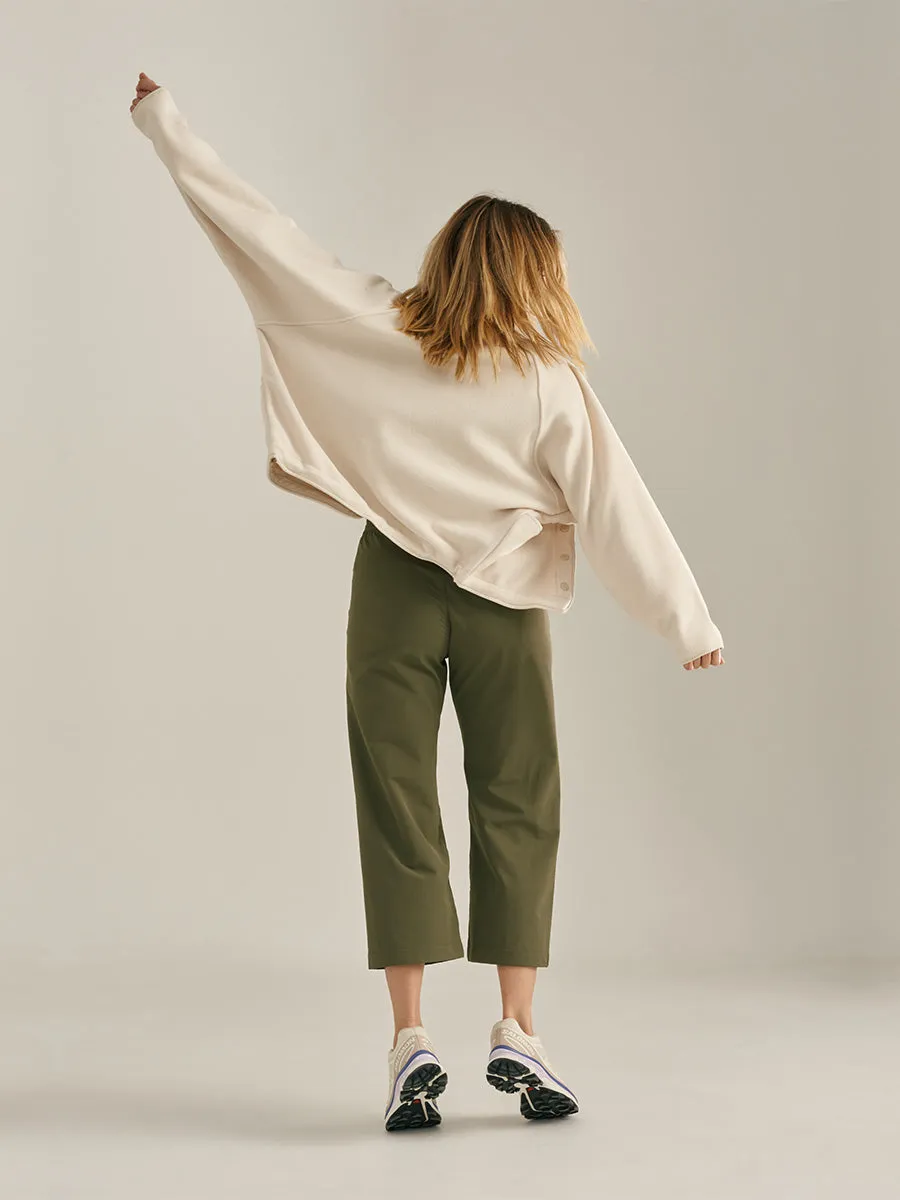 RecTrek Cropped Wide Leg Pant sold by Outdoor Voices product image thumbnail 4