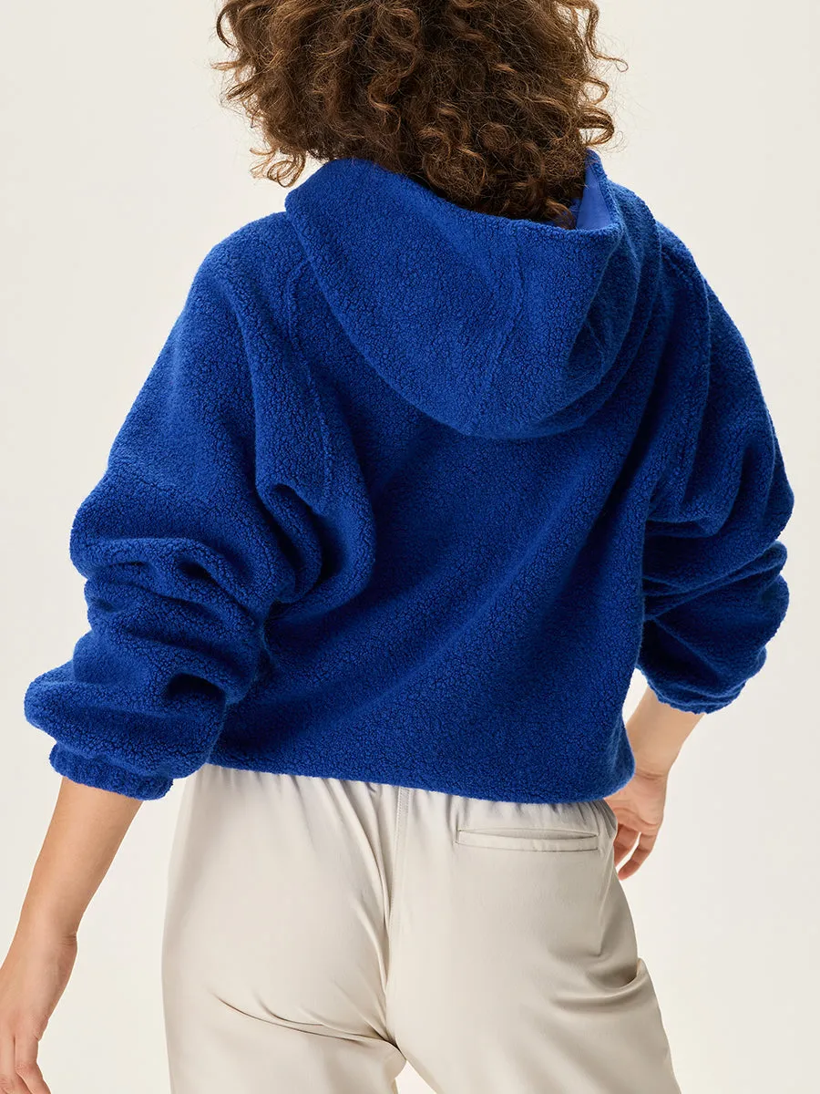 MegaFleece Snap Up Hoodie sold by Outdoor Voices product image thumbnail 2