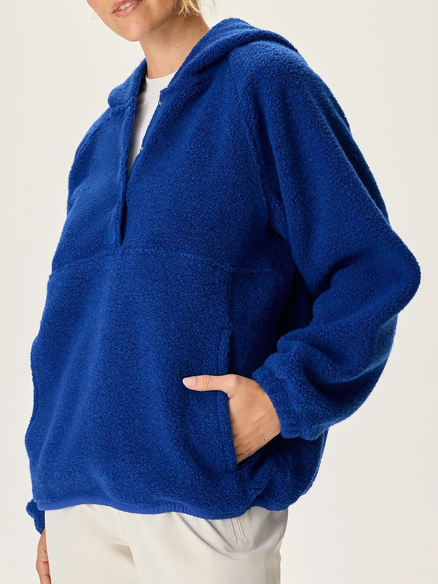 MegaFleece Snap Up Hoodie sold by Outdoor Voices product image thumbnail 4