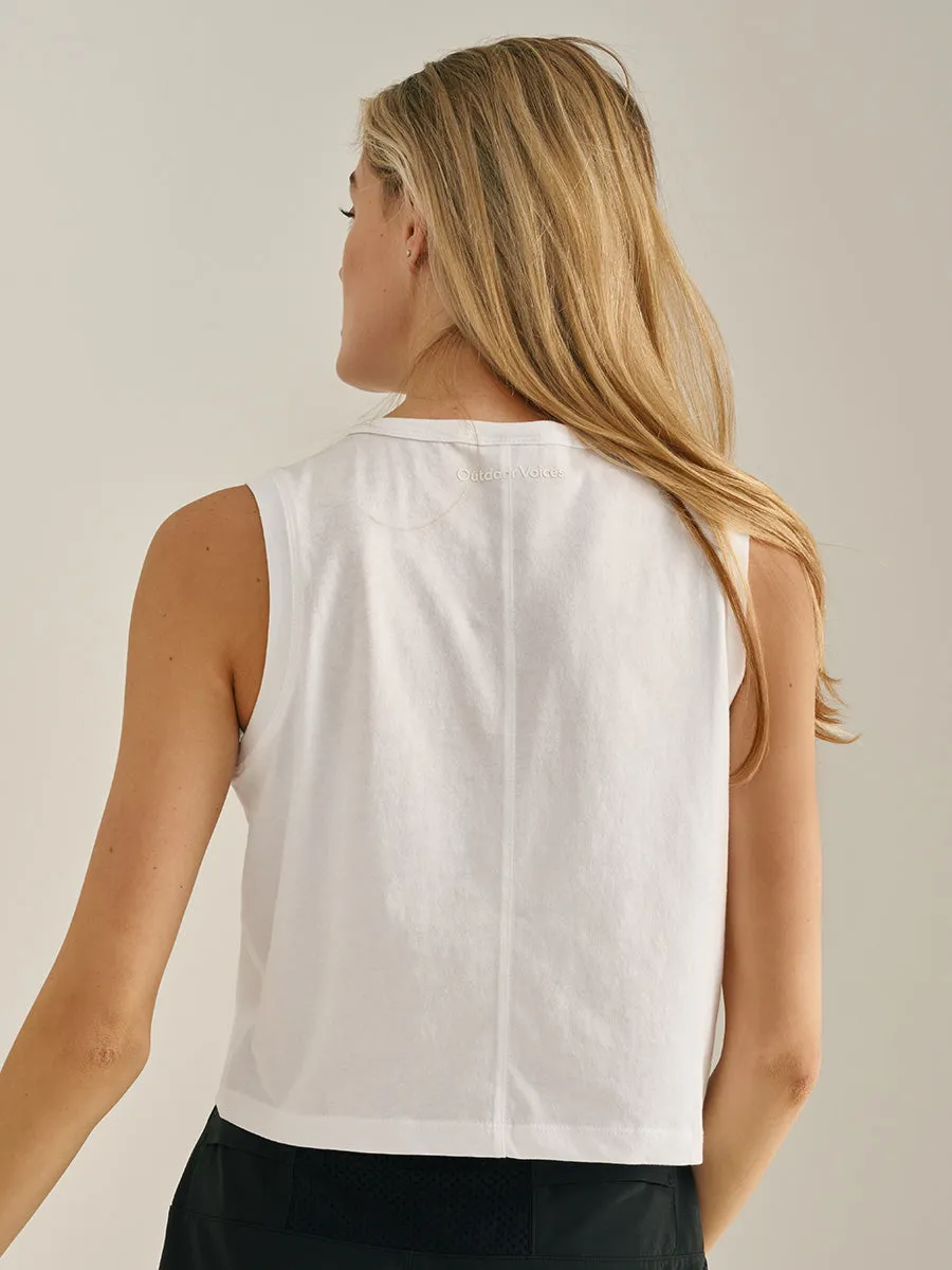Everyday Cropped Tank sold by Outdoor Voices product image thumbnail 2