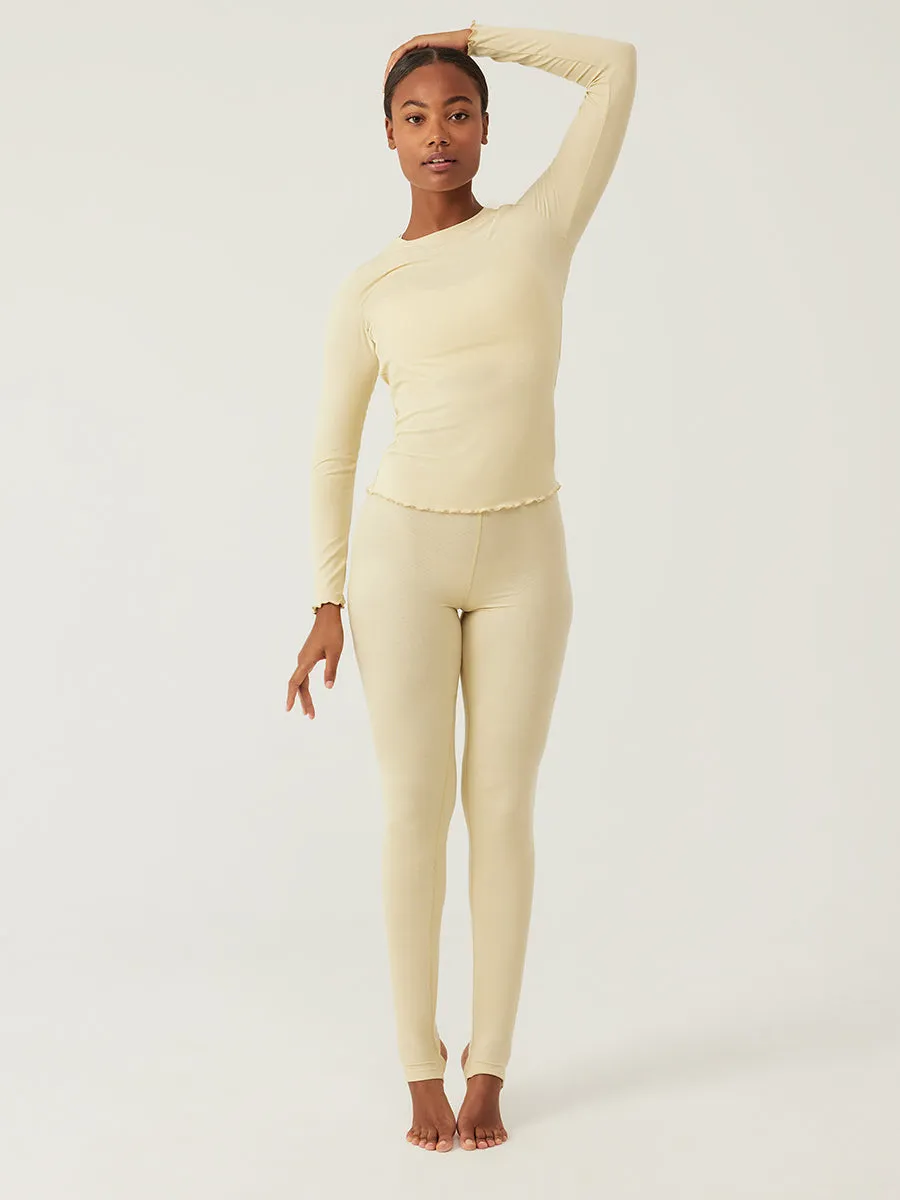 SoftRib Stirrup Legging sold by Outdoor Voices product image thumbnail 3