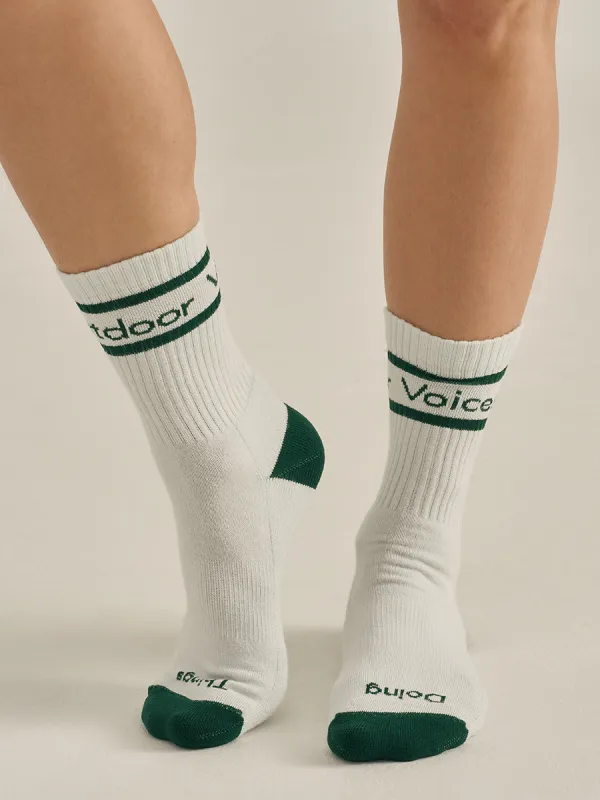OV Club Crew Sock sold by Outdoor Voices