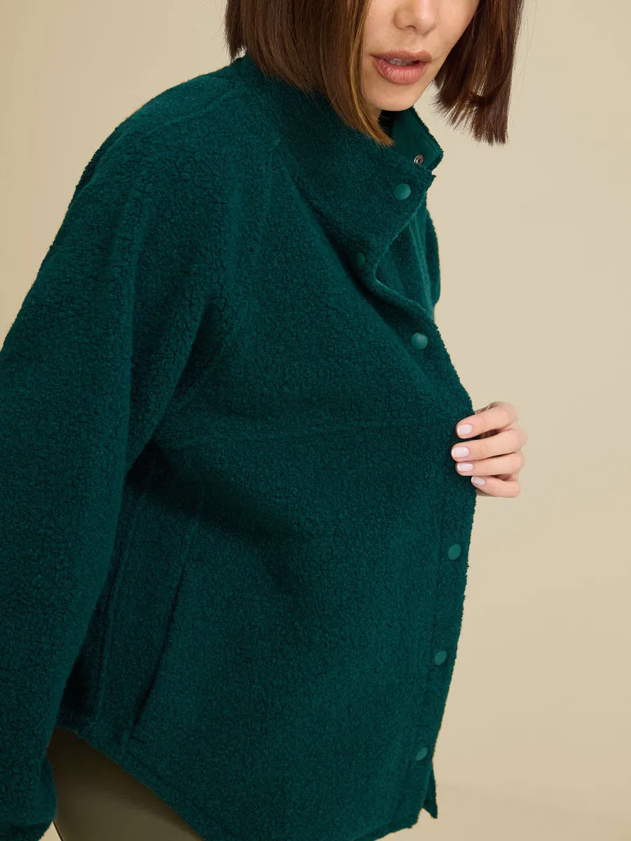 MegaFleece Snap Jacket sold by Outdoor Voices product image thumbnail 3