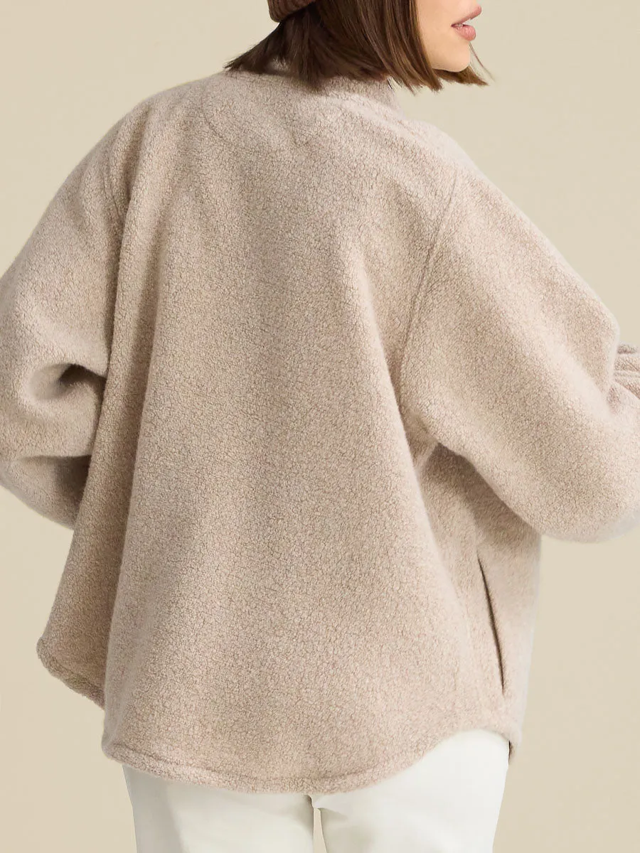 MegaFleece Snap Jacket sold by Outdoor Voices product image thumbnail 2