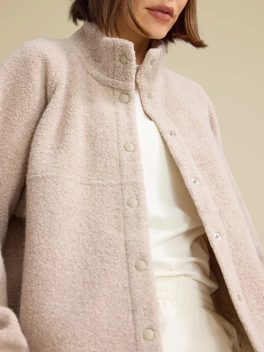 MegaFleece Snap Jacket sold by Outdoor Voices product image thumbnail 4