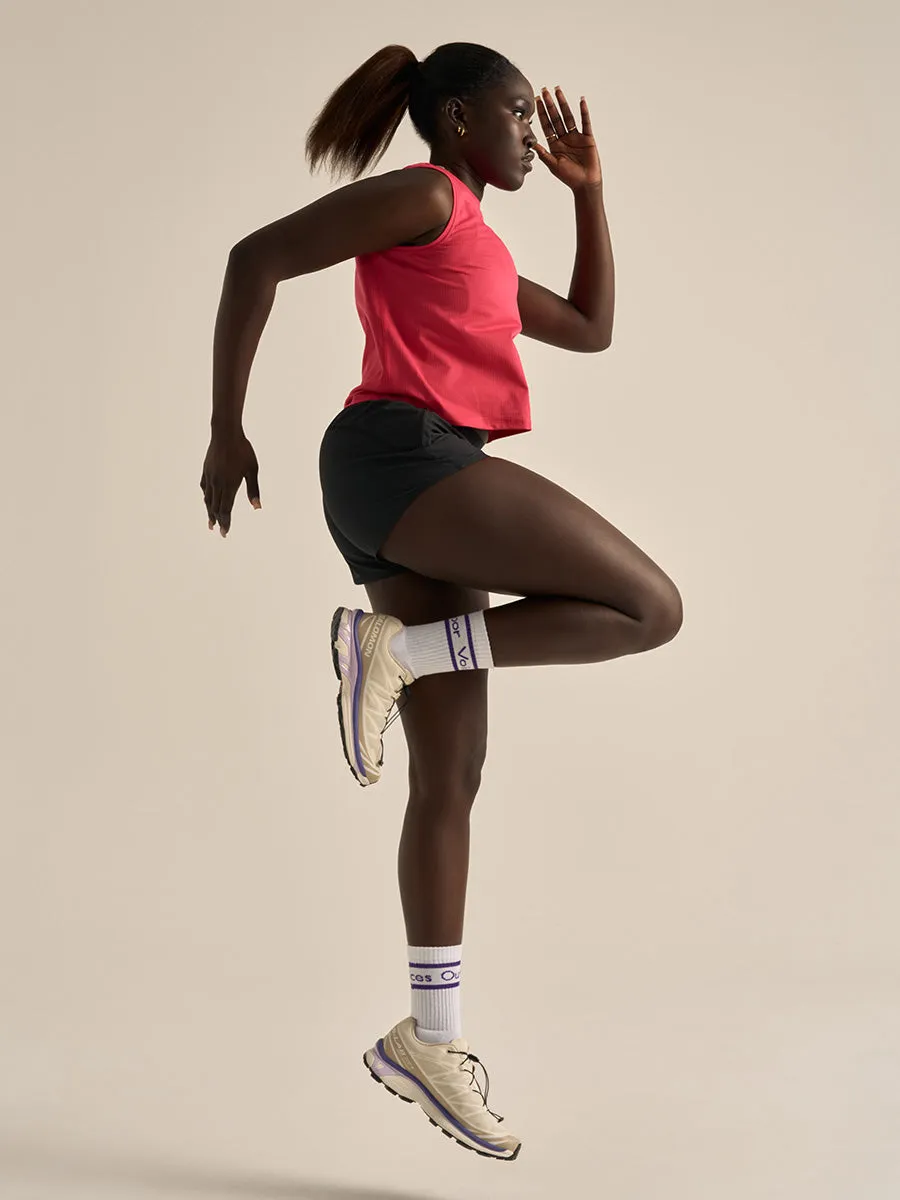 ThinkFast Mesh Cropped Muscle Tank sold by Outdoor Voices