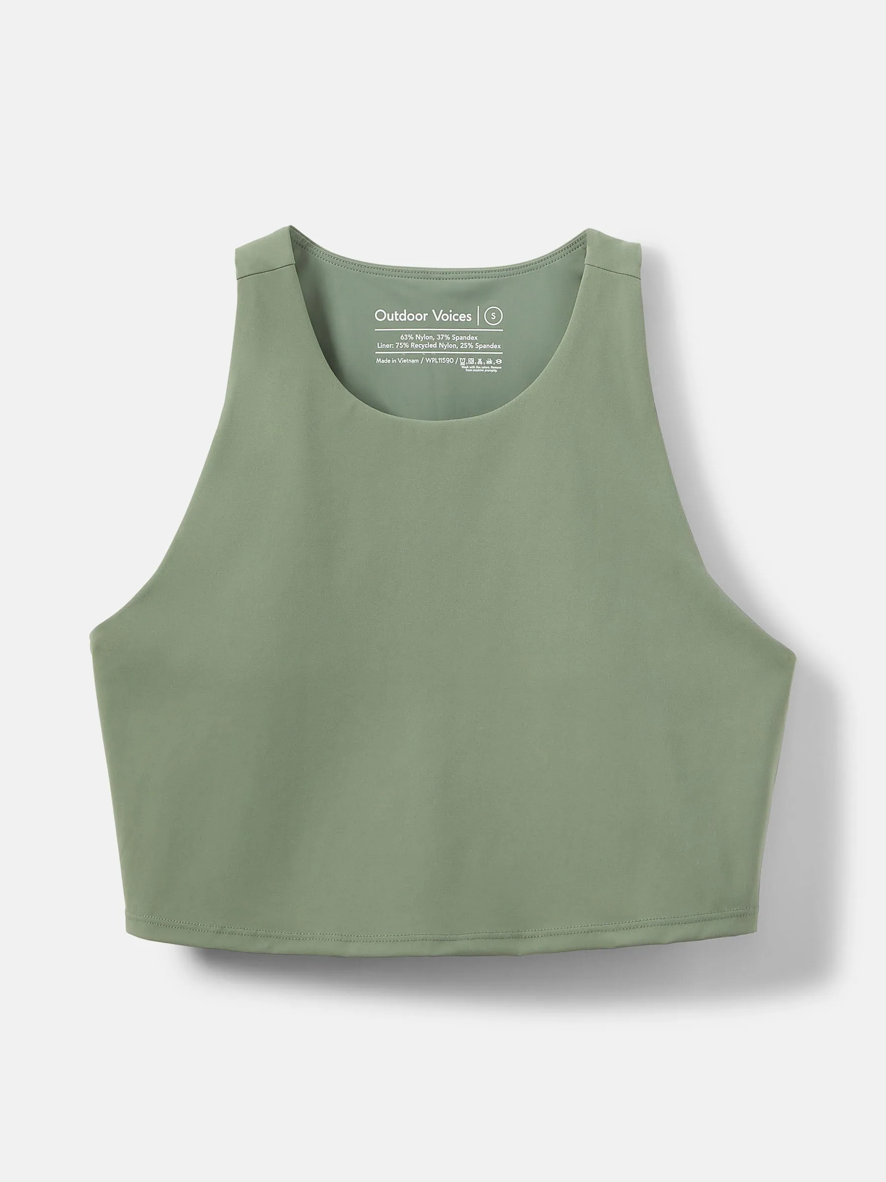SuperForm Crop Top sold by Outdoor Voices