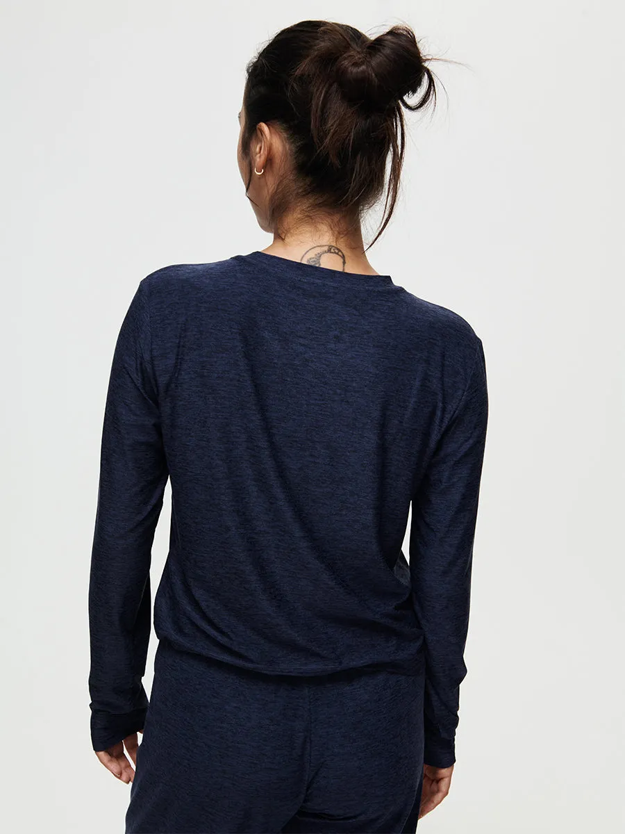 CloudKnit Boxy Longsleeve sold by Outdoor Voices product image thumbnail 3