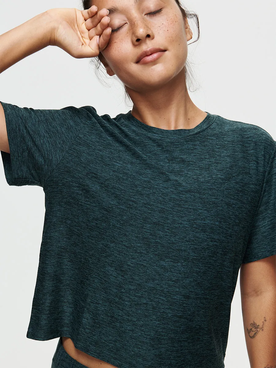 CloudKnit Boxy Shortsleeve sold by Outdoor Voices