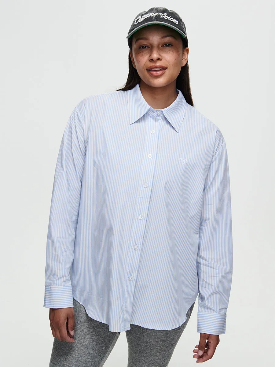 Striped Sun Shirt sold by Outdoor Voices