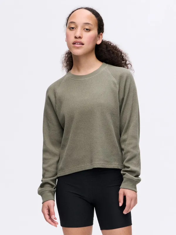 Waffle Longsleeve sold by Outdoor Voices