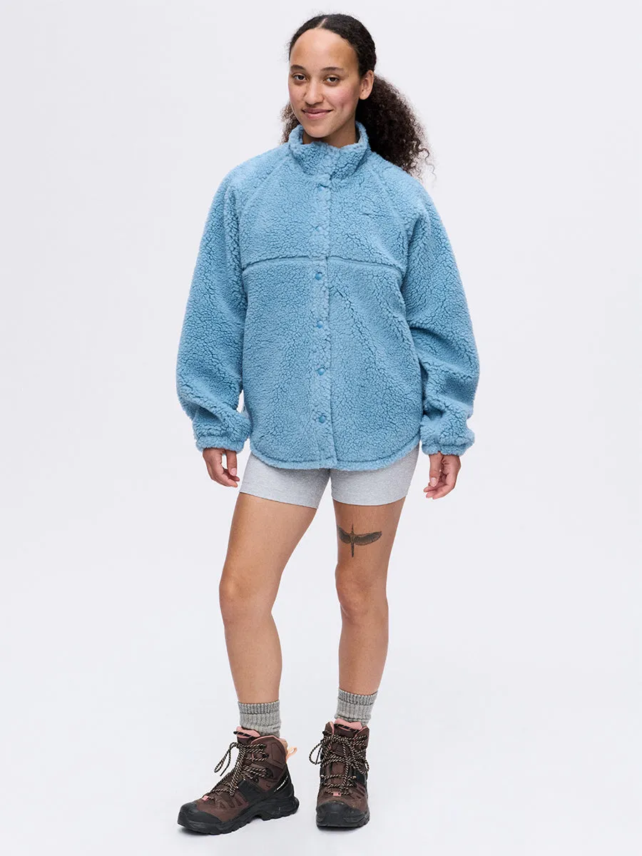 Candy Fleece Snap Jacket sold by Outdoor Voices product image thumbnail 2