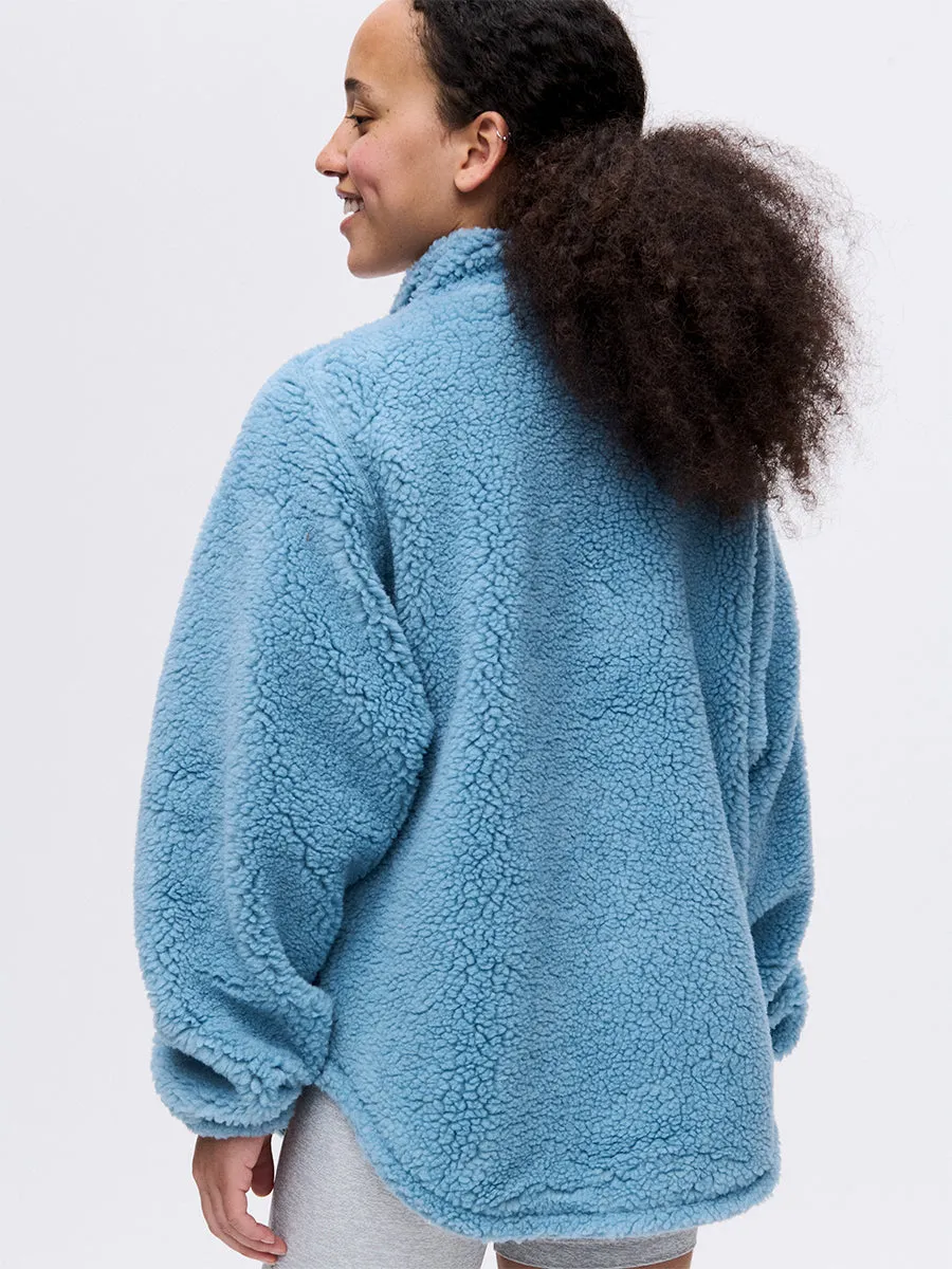 Candy Fleece Snap Jacket sold by Outdoor Voices product image thumbnail 3