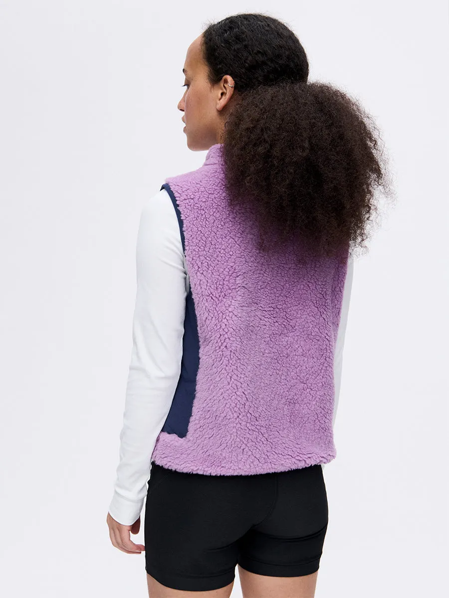 Candy Fleece Vest sold by Outdoor Voices product image thumbnail 3