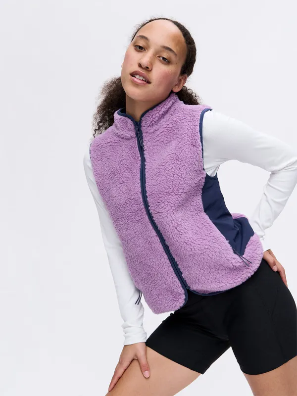 Candy Fleece Vest sold by Outdoor Voices