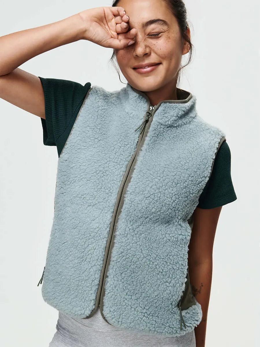 Candy Fleece Vest sold by Outdoor Voices product image thumbnail 5