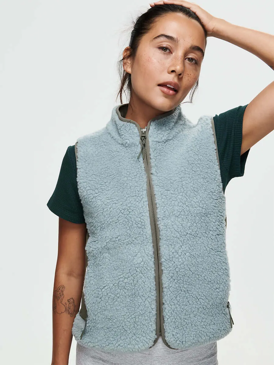 Candy Fleece Vest sold by Outdoor Voices