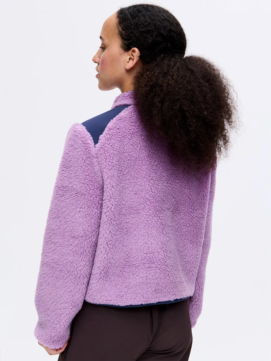 Candy Fleece Jacket sold by Outdoor Voices product image thumbnail 3