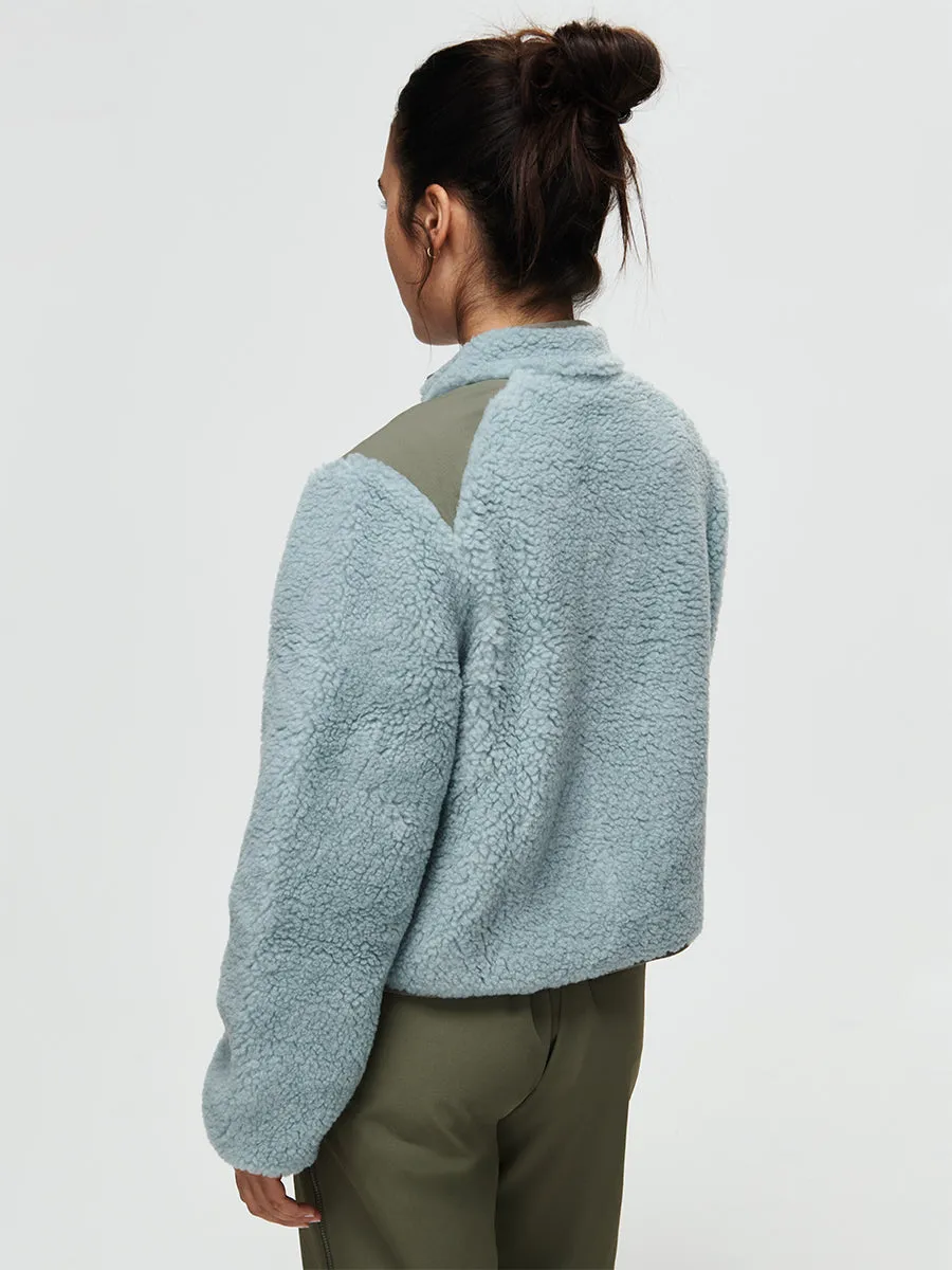 Candy Fleece Jacket sold by Outdoor Voices product image thumbnail 3