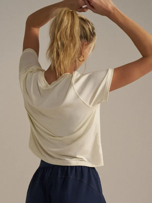 CloudKnit Boxy Shortsleeve sold by Outdoor Voices