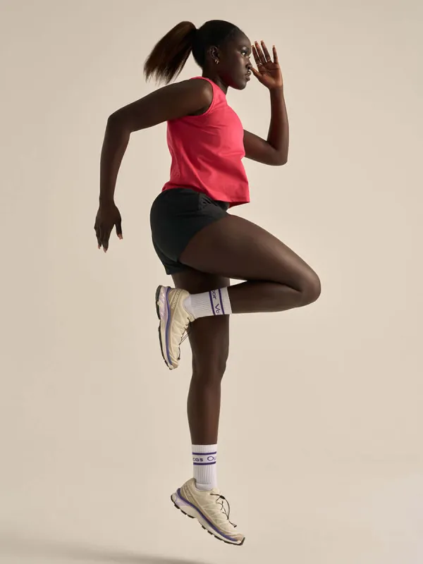 OVE, ThinkFast Mesh Cropped Muscle Tank CL sold by Outdoor Voices