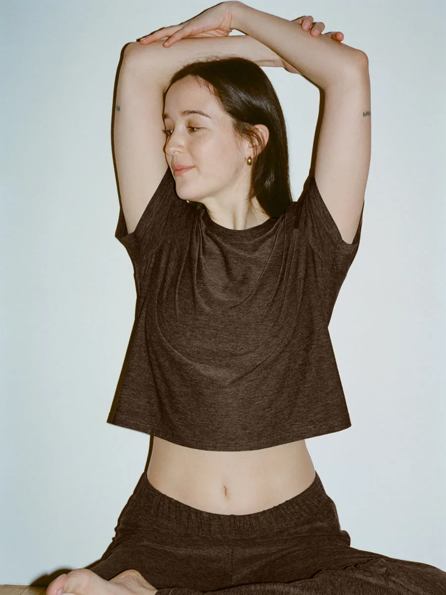 CloudKnit Boxy Shortsleeve sold by Outdoor Voices product image thumbnail 3