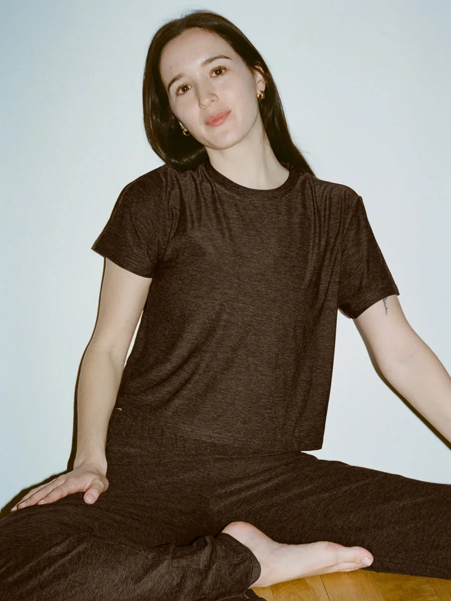 CloudKnit Boxy Shortsleeve sold by Outdoor Voices