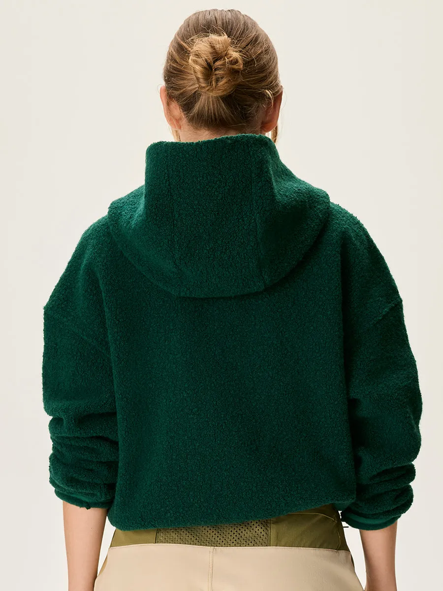 MegaFleece Cropped Pullover sold by Outdoor Voices product image thumbnail 4