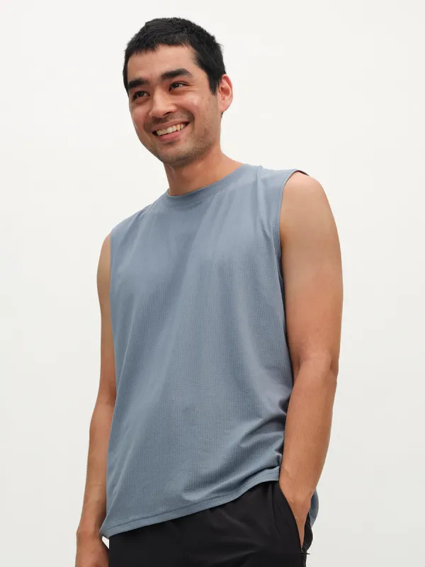 ThinkFast Mesh Muscle Tank made by Outdoor Voices