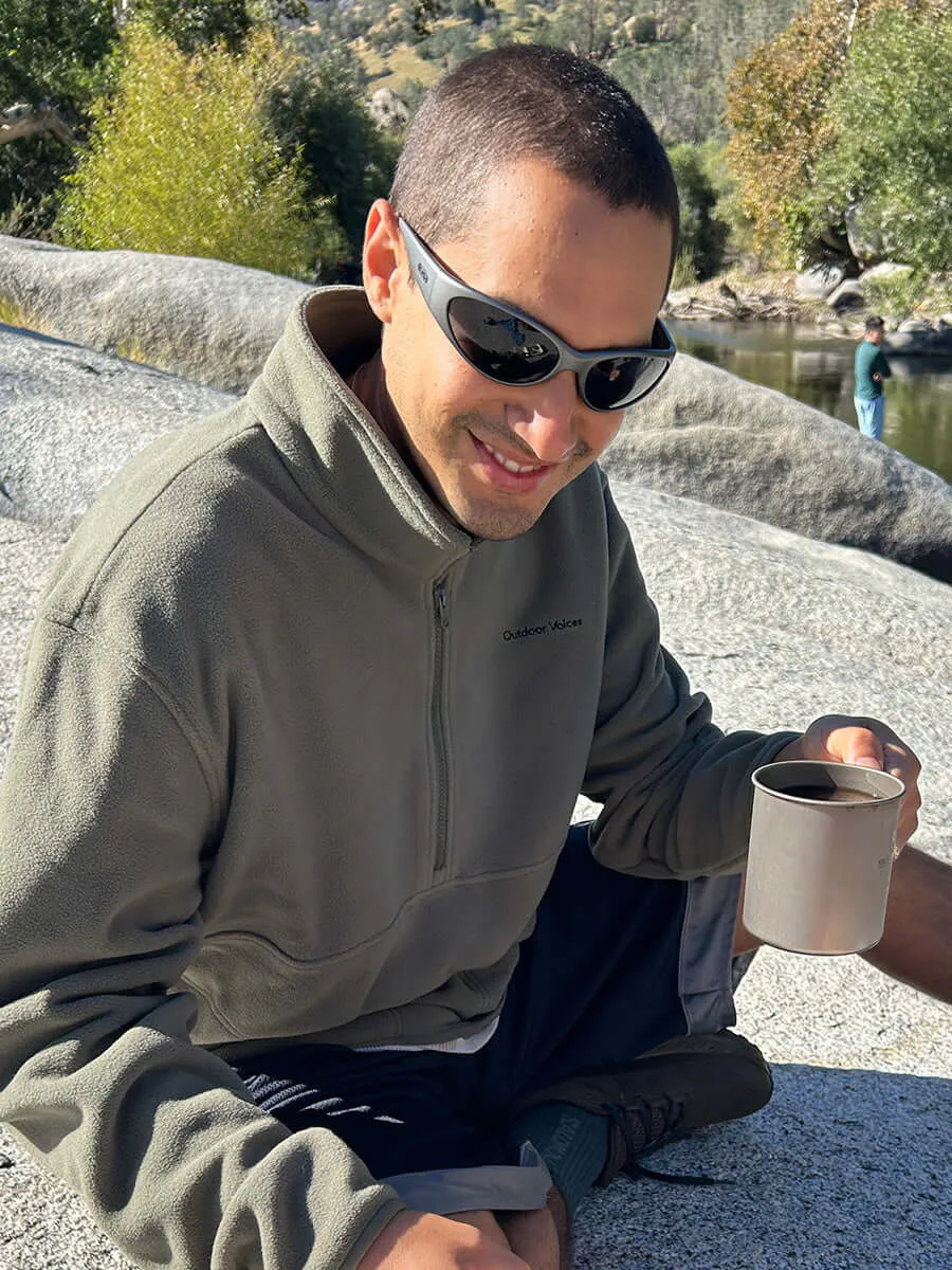 RecFleece 1/2 Zip sold by Outdoor Voices product image thumbnail 2