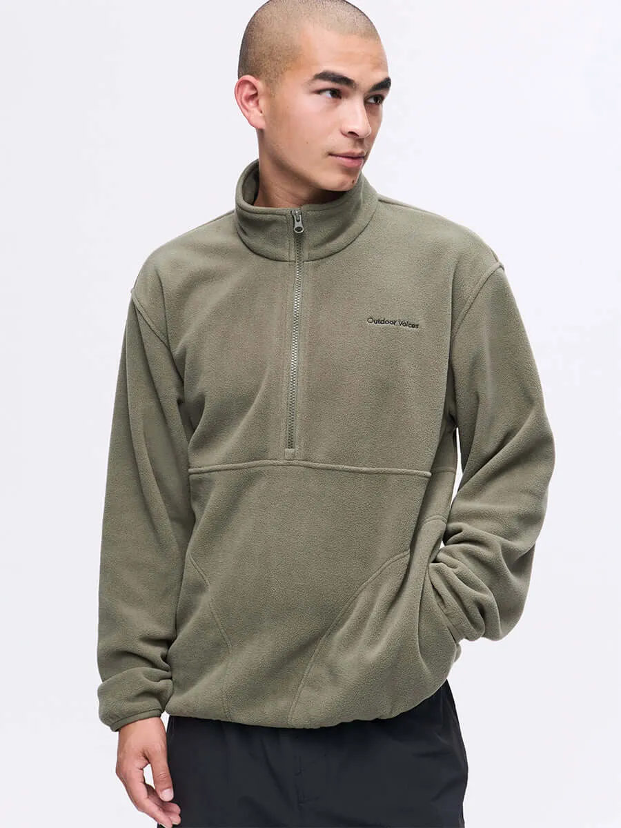 RecFleece 1/2 Zip sold by Outdoor Voices