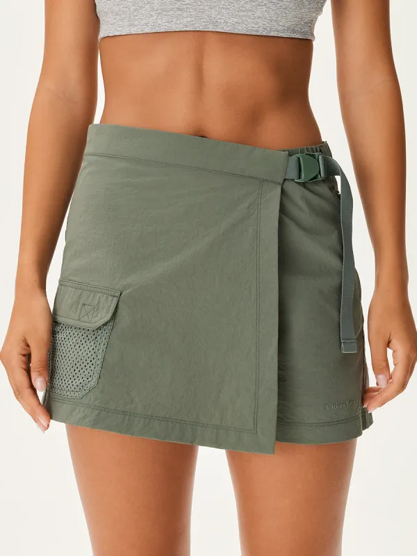 RecNylon 3" Skort made by Outdoor Voices