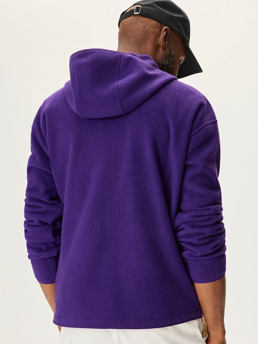 RecFleece Snap Up Hoodie sold by Outdoor Voices product image thumbnail 2