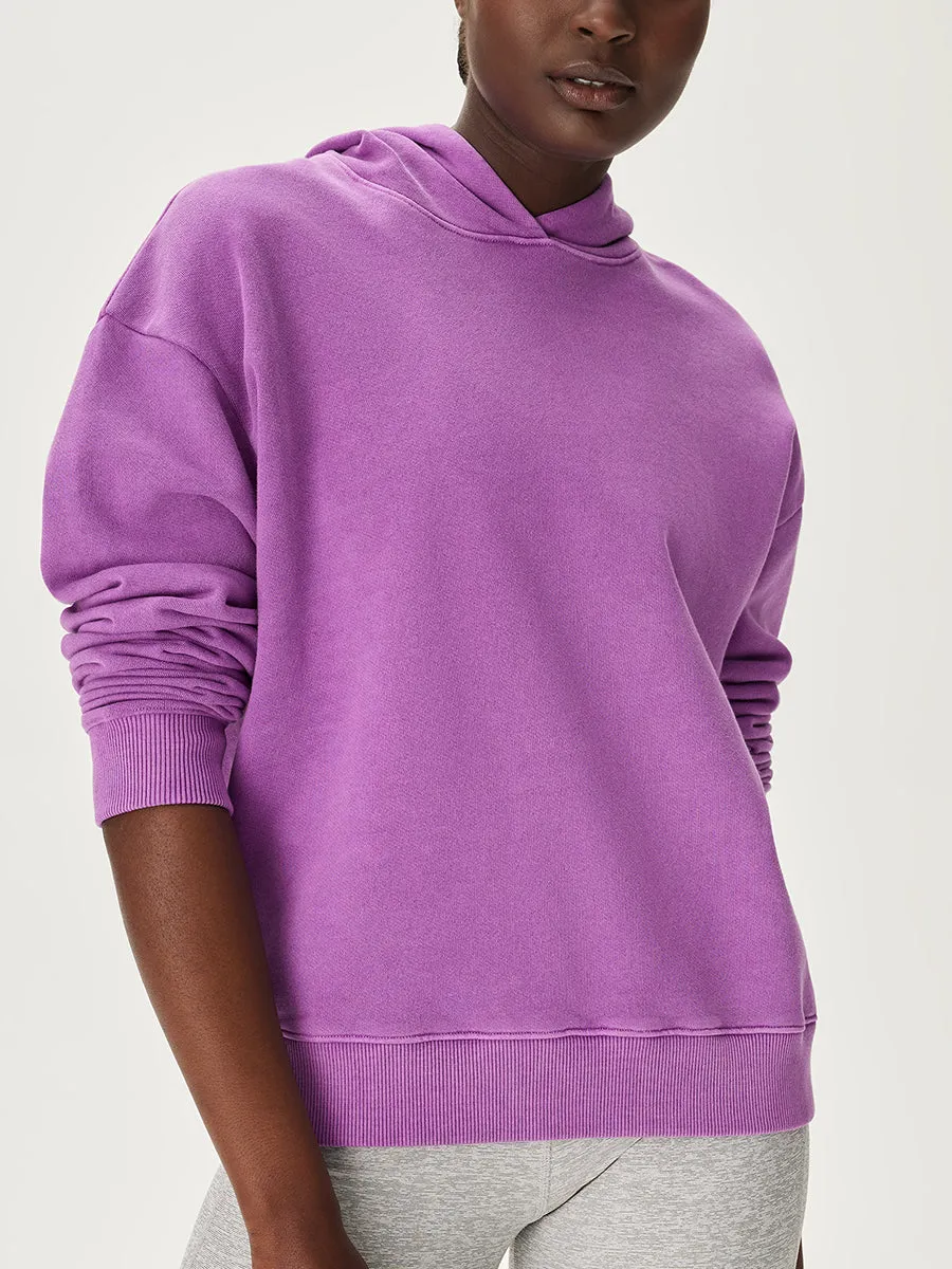 Organic Cotton Terry Shrunken Hoodie sold by Outdoor Voices product image thumbnail 3