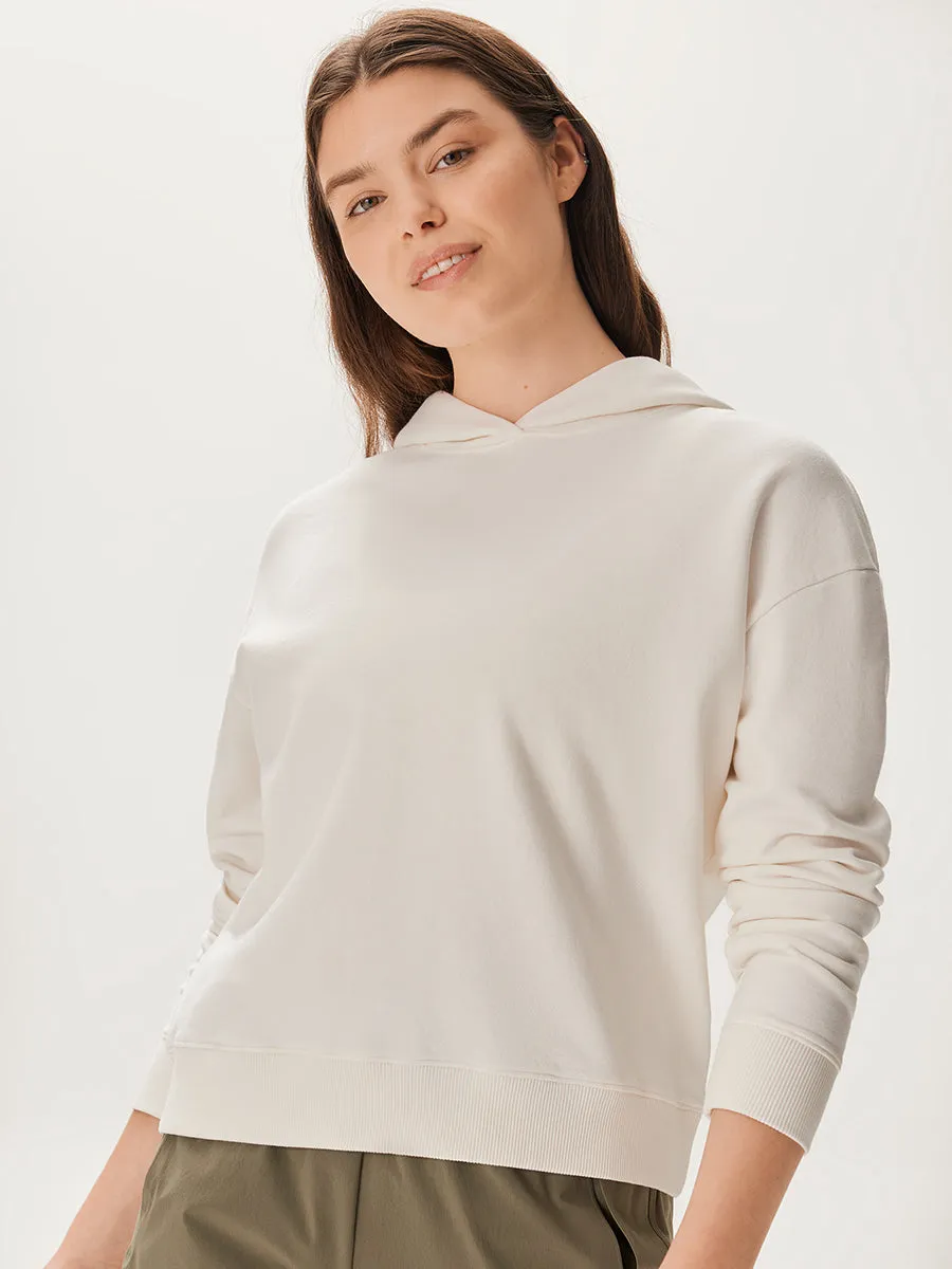 Organic Cotton Terry Shrunken Hoodie sold by Outdoor Voices