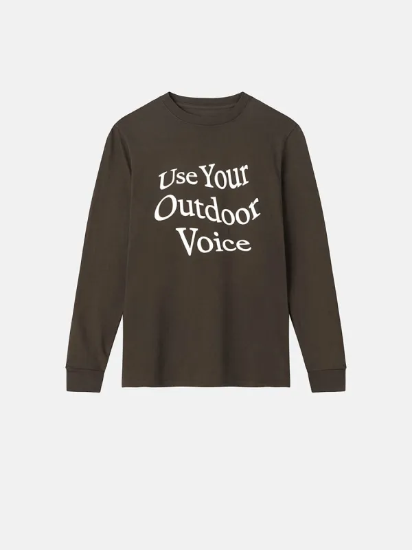 Use Your Outdoor Voice Longsleeve sold by Outdoor Voices