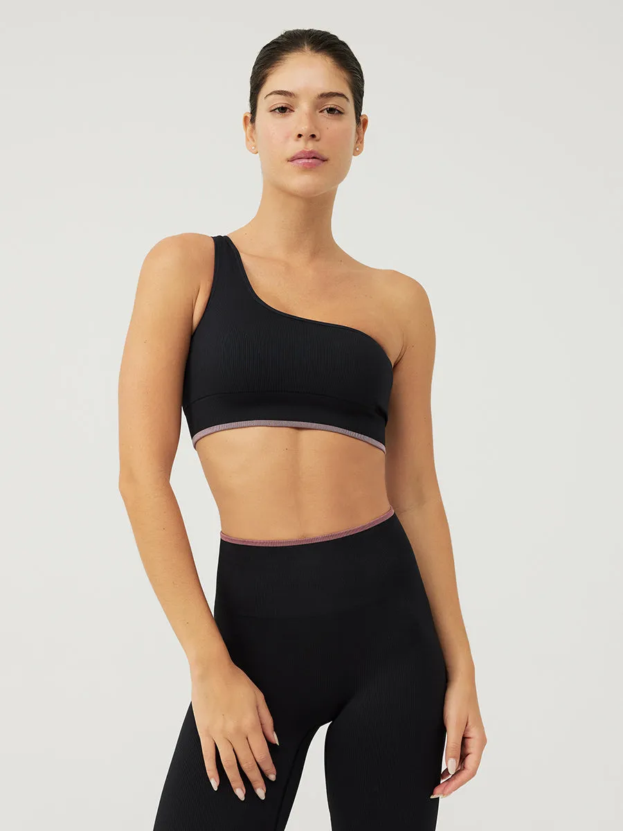 SeamlessRib One Shoulder Bra sold by Outdoor Voices product image thumbnail 2