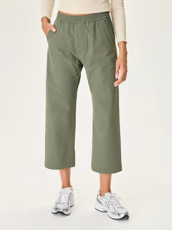 RecTrek Cropped Wide Leg Pant sold by Outdoor Voices