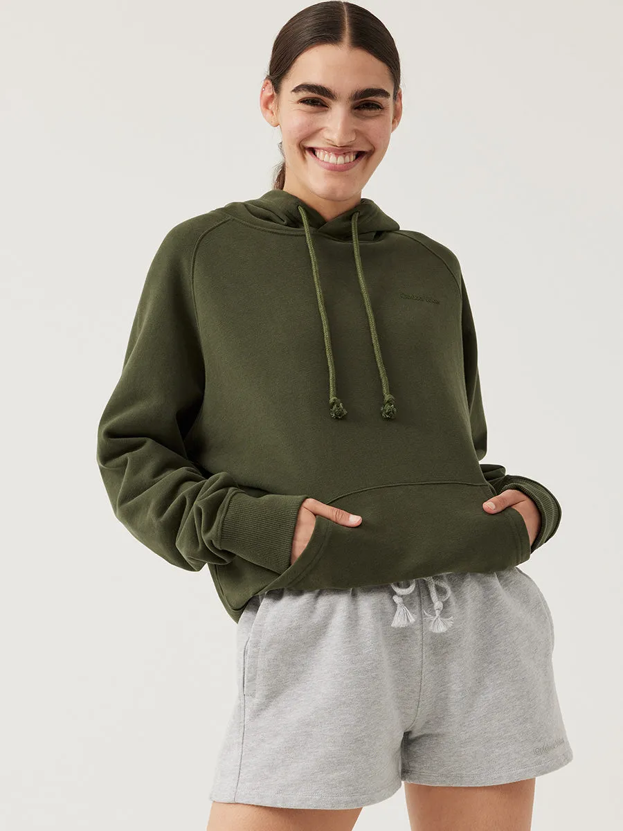 Organic Cotton Terry Hoodie sold by Outdoor Voices product image thumbnail 2