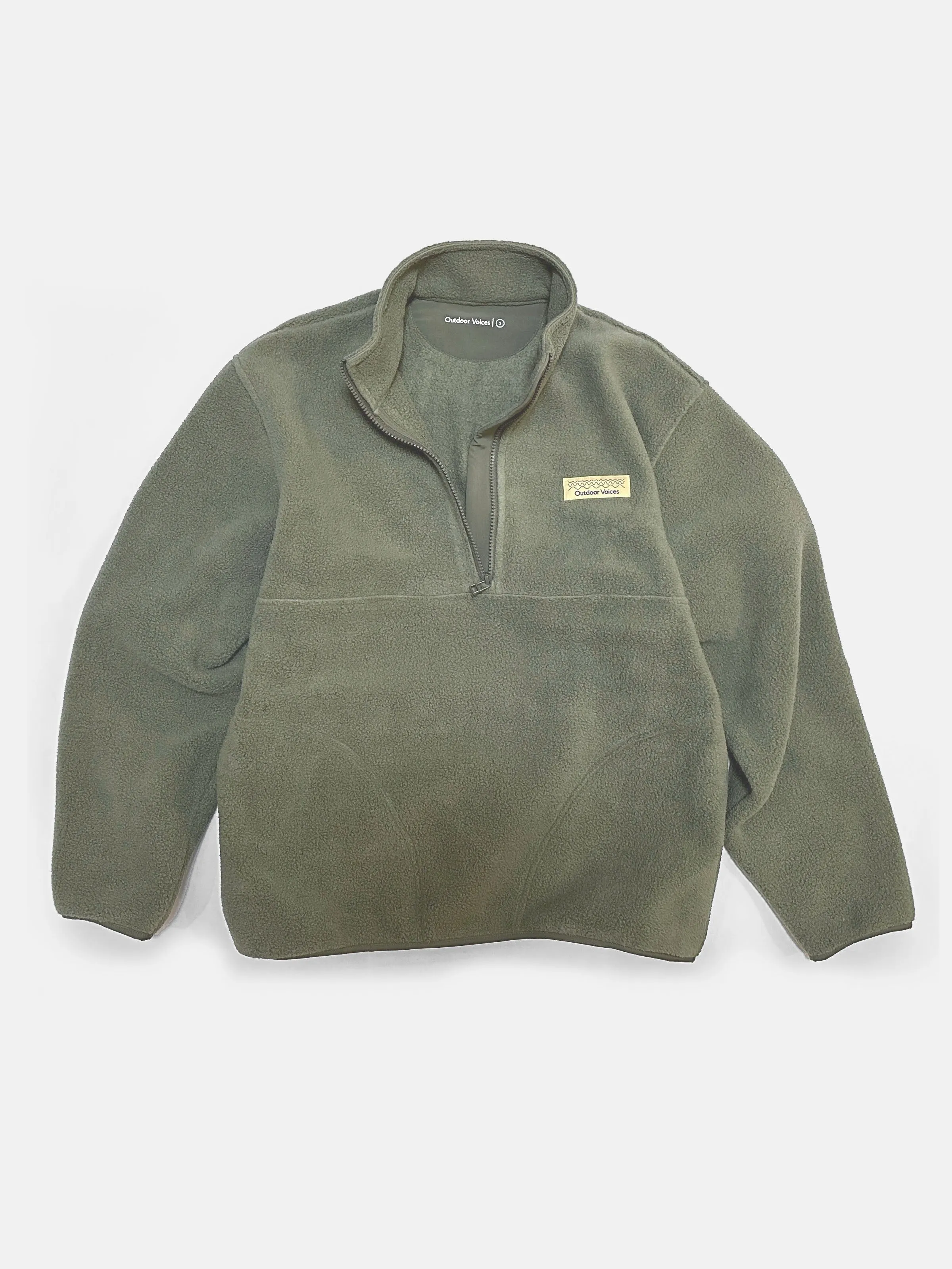 PrimoFleece 1/4 Zip Jacket sold by Outdoor Voices product image thumbnail 3